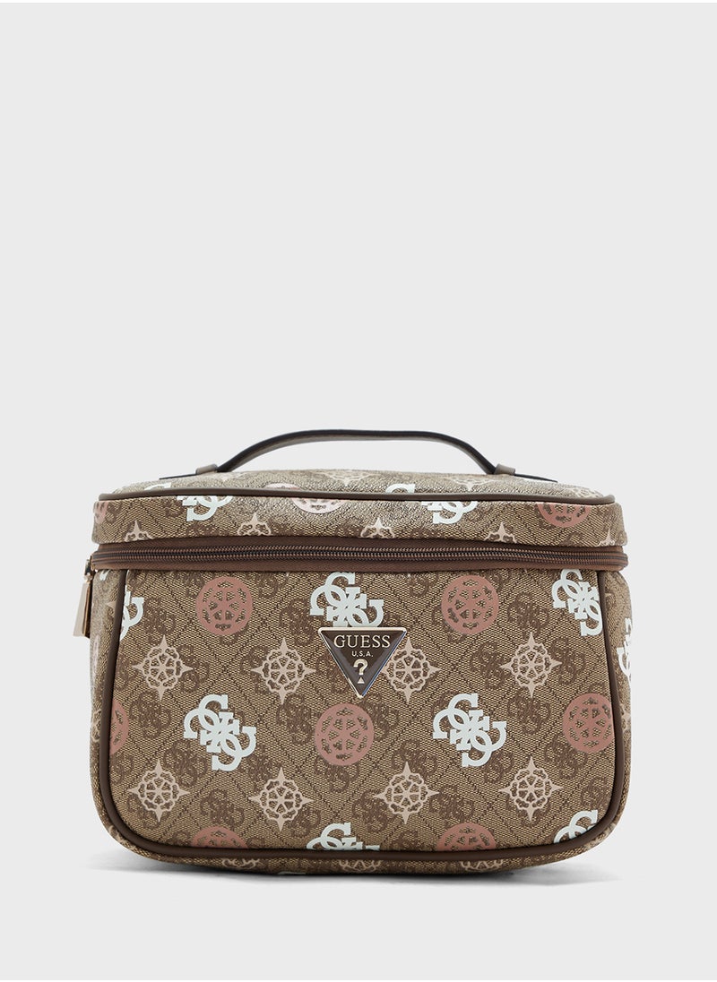 GUESS - Eliette Logo Toiletry Trainch Case Bag - Image 1
