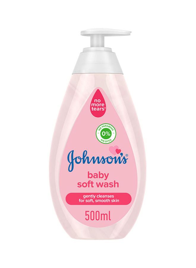 Johnson's Baby Soft Wash, 500ml