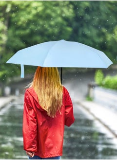 KASTWAVE Folding Umbrella, 6 Ribs Mini Travel Umbrella Sun Umbrella Windproof Rain Umbrella Lightweight Small Compact Women Umbrellas Small Anti-UV Umbrella for Sun Rain  - Image 3