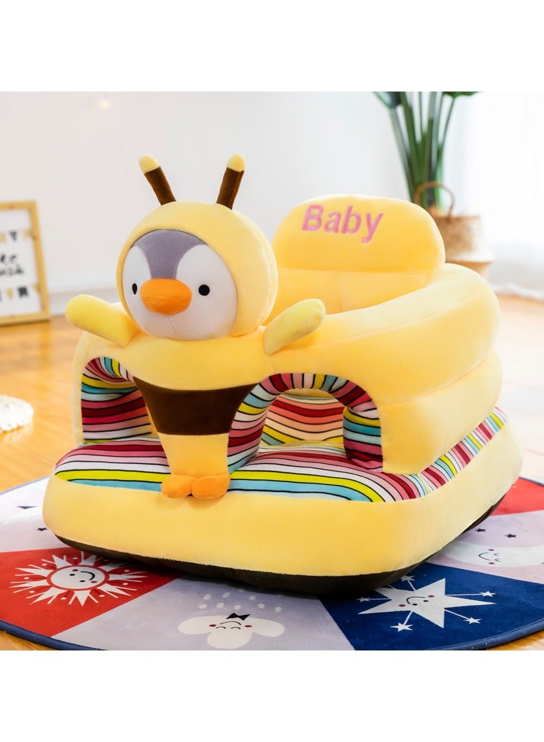 عام كرسي أريكة دعم الطفل ، مقعد وسادة على شكل حيوان لتعلم الجلوس ، مقاعد أرضية قطيفة محبوبة ، مقعد الطفل 6 أشهر ألعاب الأطفال