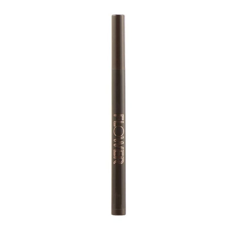 Flower Beauty Flower Beauty Brow Vixen Tattoo Effect Stain - Smudge Proof, 12 Hr Wear Eyebrow Makeup with Chisel Tipped Applicator, Contains Aloe Vera & Vitamin E (Espresso)