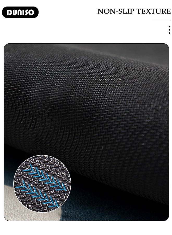 DUNISO مجموعة حصائر حمام من طين الدياتوم، سجادة مطبخ، حصائر استحمام فائقة النعومة والامتصاص، حصائر حمام غير قابلة للانزلاق، تجف بسرعة، حصيرة أرضية لحمام الاستحمام والدش 40*60 سم/40*120 سم - Image 5