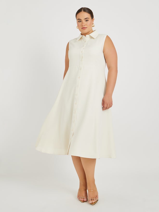 Styli Sleeveless Midi Dress  - Image 2