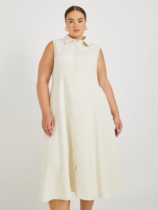 Styli Sleeveless Midi Dress  - Image 3