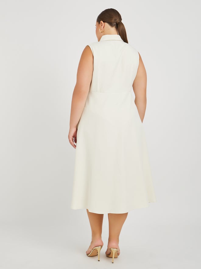 Styli Sleeveless Midi Dress  - Image 5