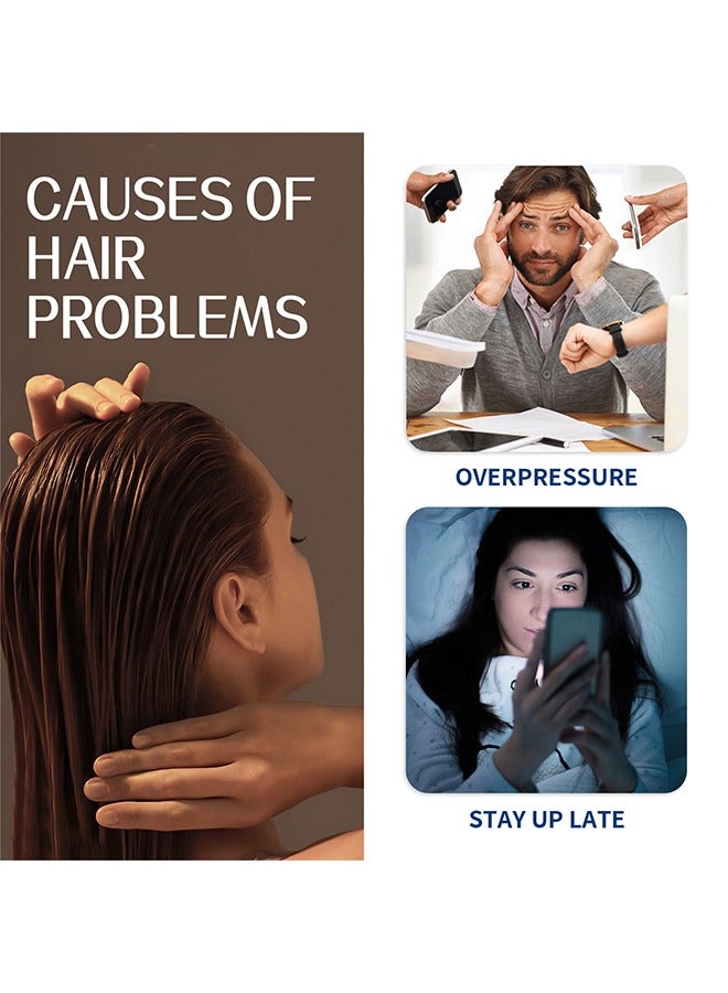 EELHOE Root Restore Hair Scrub - Exfoliating Scalp Scrub, Dandruff Itch Treatment, Hair Detox Scrub, Sulfate-Free Scrub Soothes Dry, Flaky, Itchy Scalp, Removes Buildup - Image 2