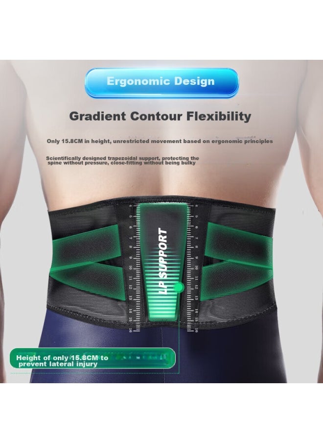 LP Lp Waist Support Belt, Lightweight And Breathable, For Running, Fitness, Sports, Long Sitting, Deep Squats, Deadlifts, And Waist Protection  - Image 4