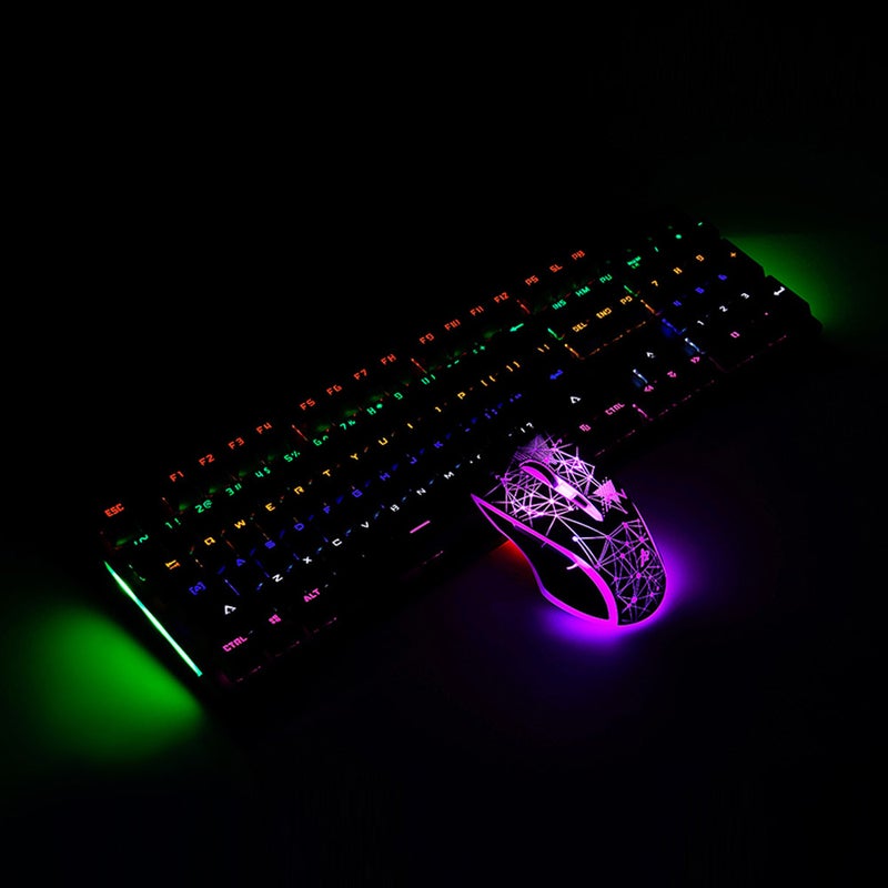 Ajazz 104 Keys USB Wired Gaming Keyboard Mouse Combo Set - Image 5