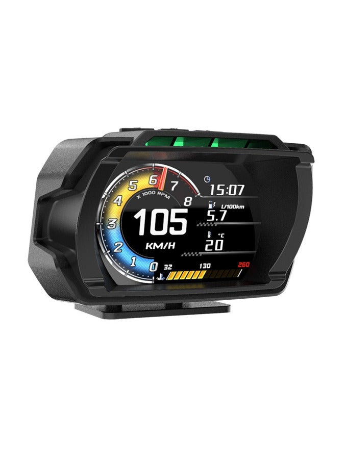 Generic A580 GPS+OBD2 Smart Car HUD Head Up Display, Digital Speed Voltage Auto Gauge, Oil Water Temp RPM Turbo Gauge  - Image 1