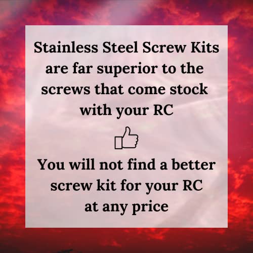 RC Screwz RCR046 - Redcat Racing Blackout XTE RTR/Pro Stainless Steel Screw Kit - Image 5