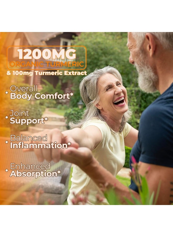 Vimerson Health - Vimerson Health Turmeric Curcumin with Bioperine Joint Pain Relief - Image 1