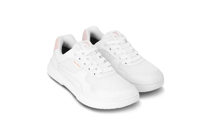 Barebarics Zing - Fresh - White & Coral Pink