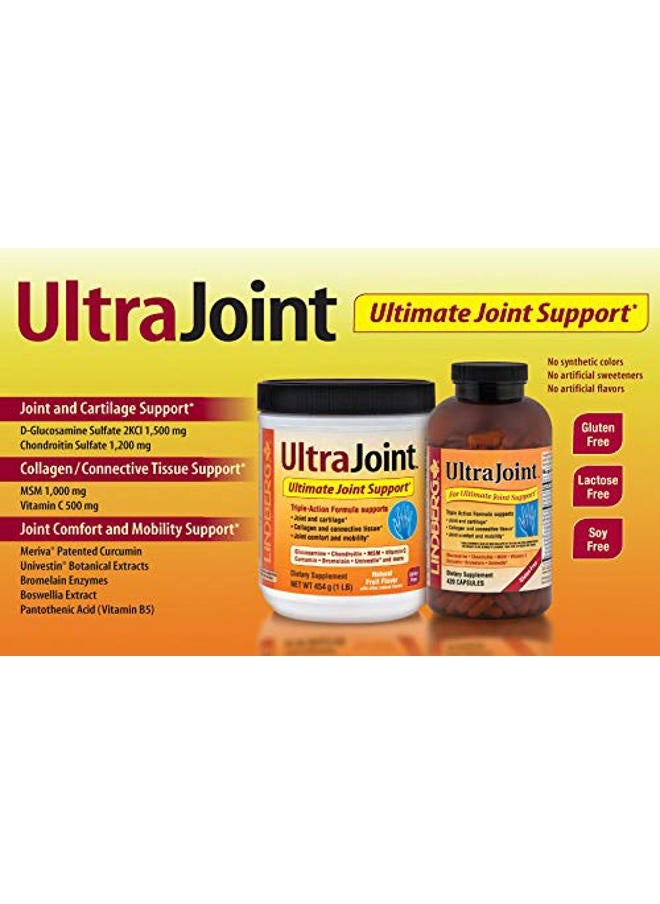 Lindberg - Joint Support Supplement | 210 Capsules | with Glucosamine, Chondroitin, MSM, Turmeric, and Boswellia | Triple Action Formula | Non-GMO, Gluten Free - Image 1