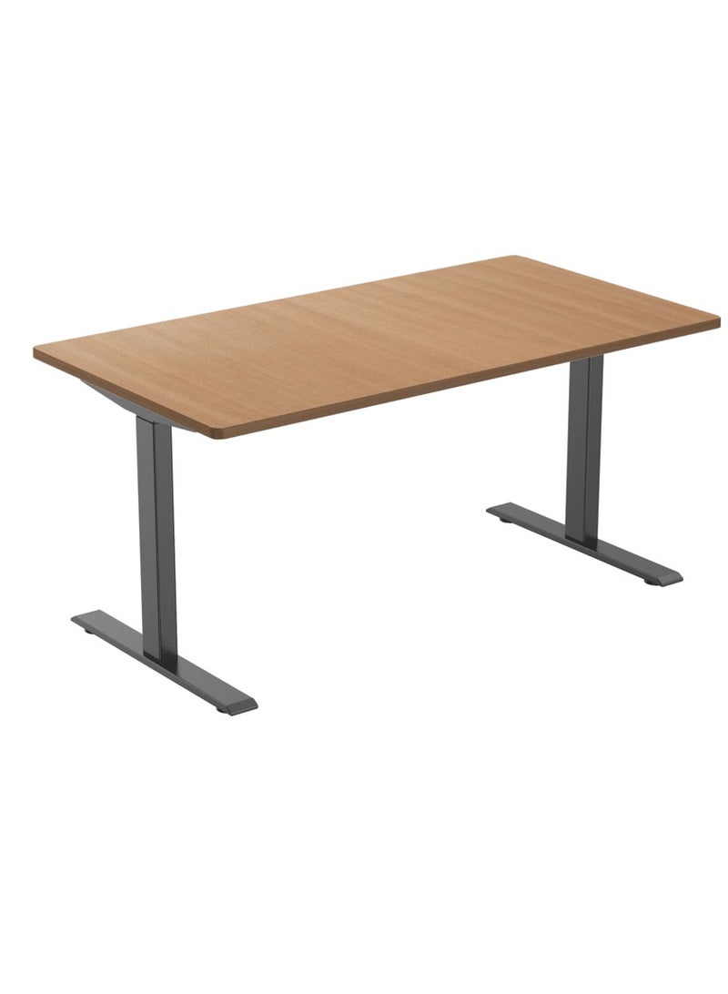 AMFAH Height Adjustable Table Frame With Twin Motorized Control Box (Black Frame Only) - Image 3
