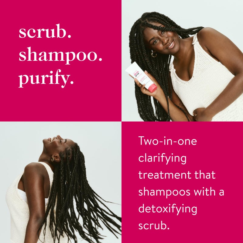 good.clean.goop beauty The Powerscrub Scalp Detox | Clarifying Shampoo to Detoxify Hair and Scalp | Salt Scrub with Vitamin E, Amino Acids & Chlorella Extract | Cruelty-Free & Vegan Shampoo | 4 Fl oz - Image 2