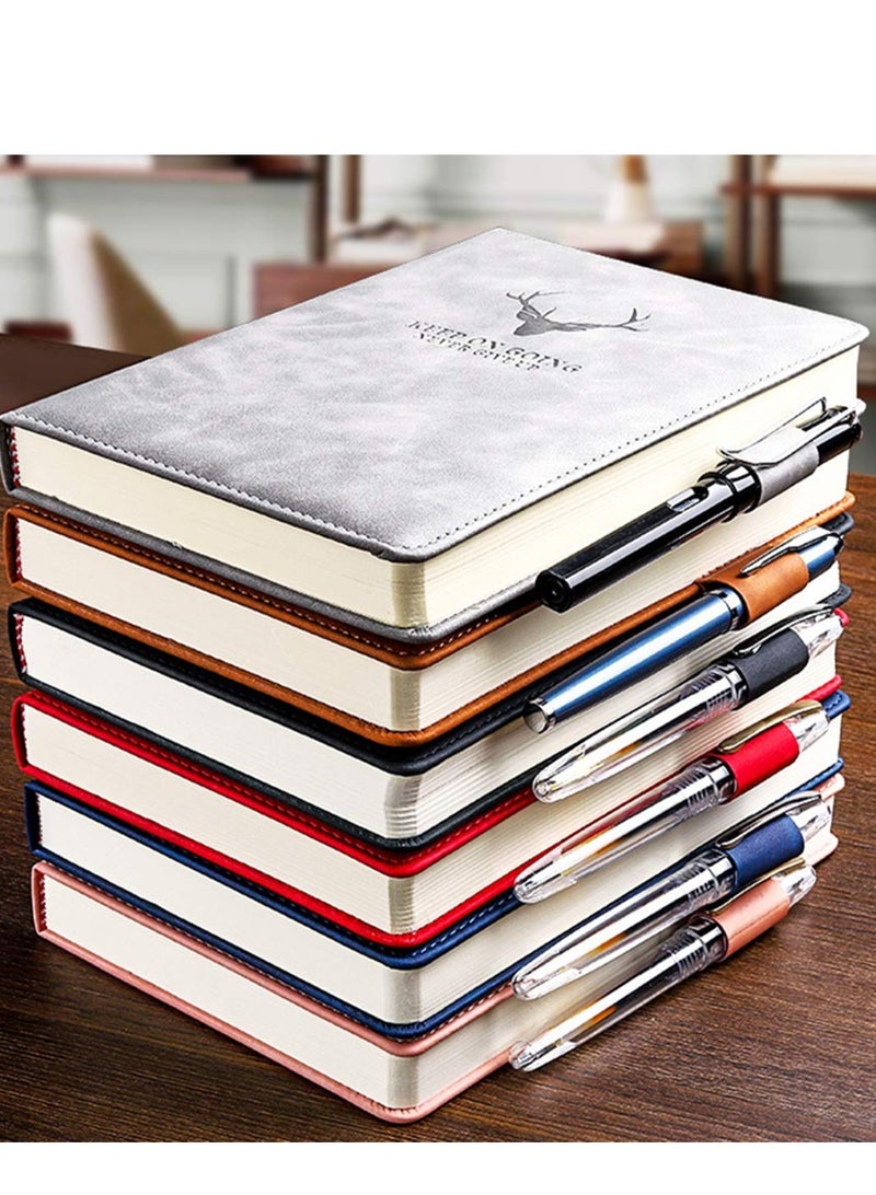 A5 Notebook Journal Hardcover Executive Diary with Premium Thick Paper, Gray - Image 5