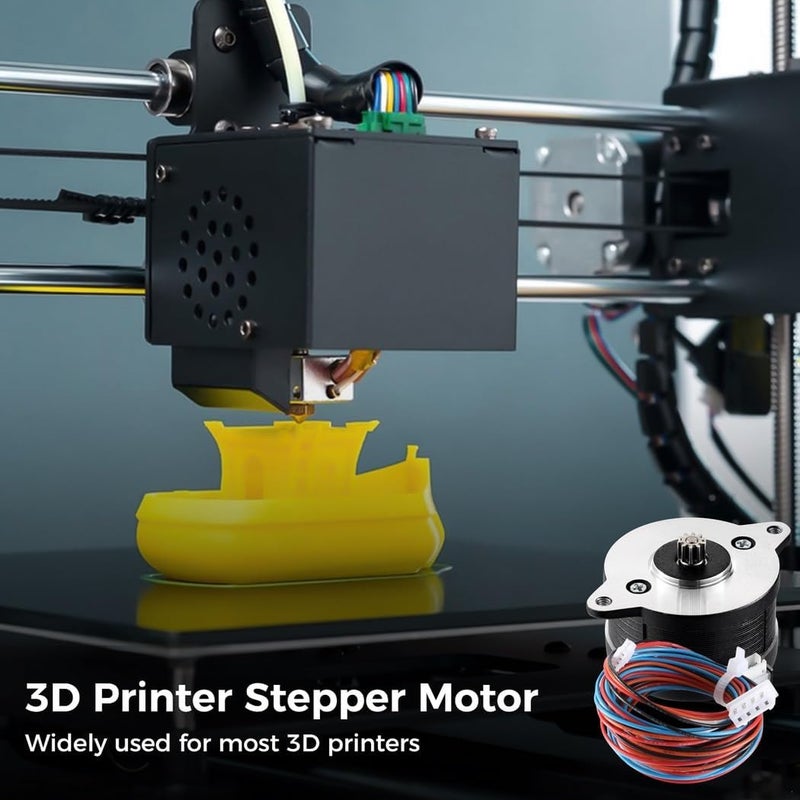 1.8 Degree 0.35A Round Stepper Motor, 36 Mm Body, 2-Phase, 47.2 In Wire For Sherba Mini And Orbite V1.5, Ideal For 3D Printer Extruders - Image 2