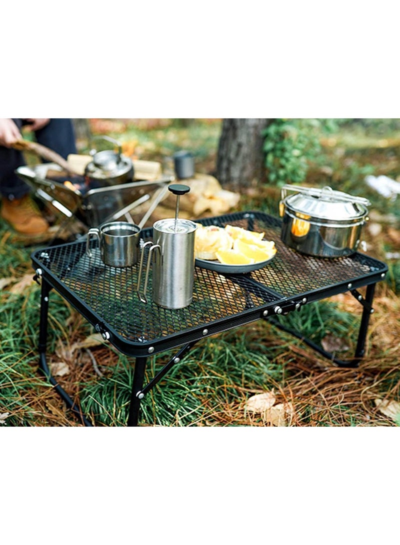Kenco Portable Mesh Camping Table (60×40cm) - Folds to 30×40×10cm - Image 3