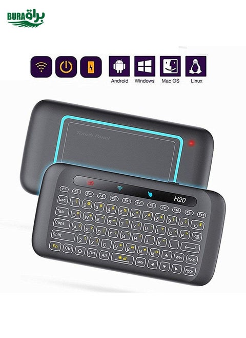H20 2.4GHz Mini Smart Wireless Multi-Touch Touch Keyboard