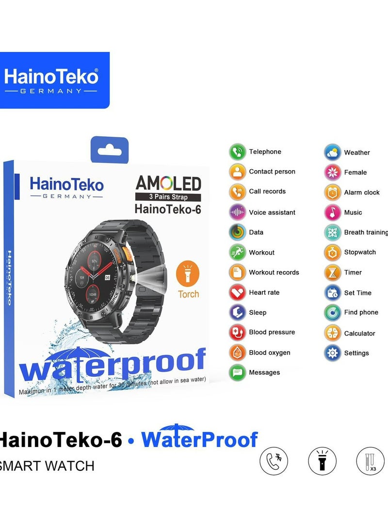 Haino Teko Haino Teko Waterproof With 3 pairs Strap