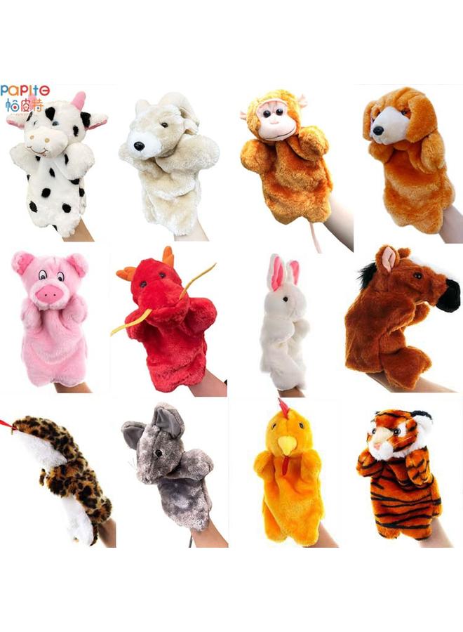 Bluejw Plush Toy Zodiac Animal Hand Doll Dog Parent-Child Doll Kindergarten Performance Agent Mixed Batch Distribution - Image 2