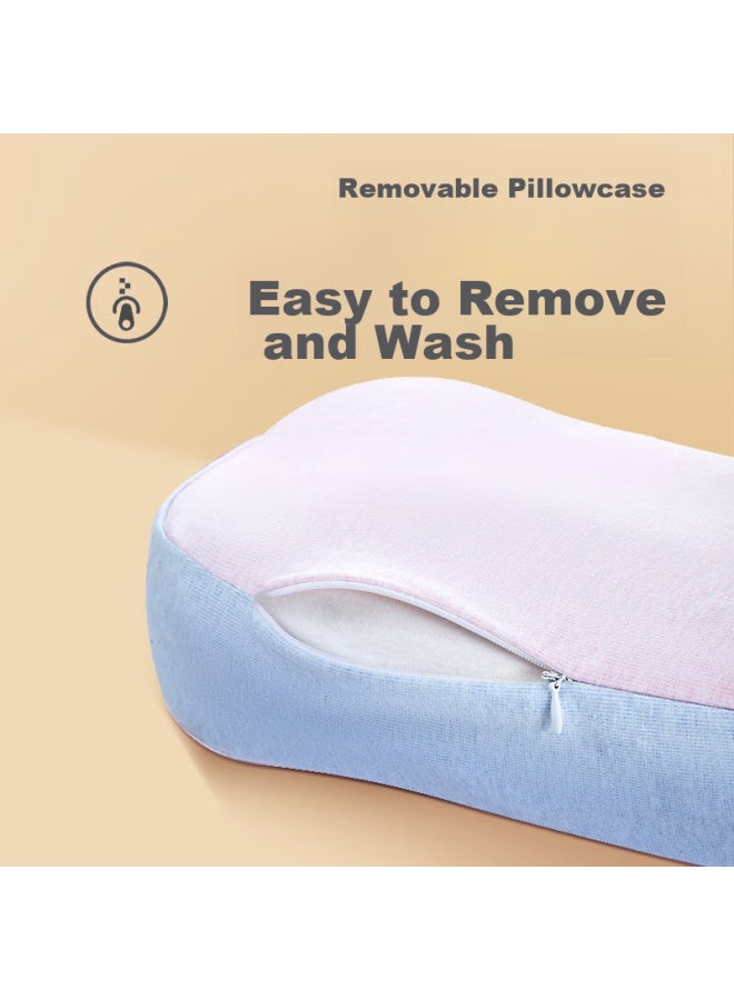 Aeromax Class A Pure Cotton Children's Pillow, Memory Foam Pillow, Student Dormitory Growth Pillow, All-season Pillow Core For Kids - Image 3