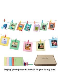 Y&D Colorful Bundle Kit Accessories Set, Compatible with for Fujifilm Instax Mini 9 8 90 70 11 Camera, Accessory Include Film Stickers, Desk Frames, Hanging Frame,  - Image 2