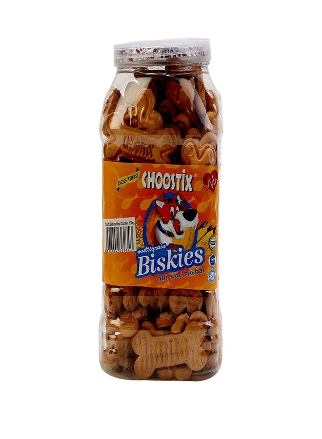 Choostix Biskies with Real Chicken, 500g - Image 1