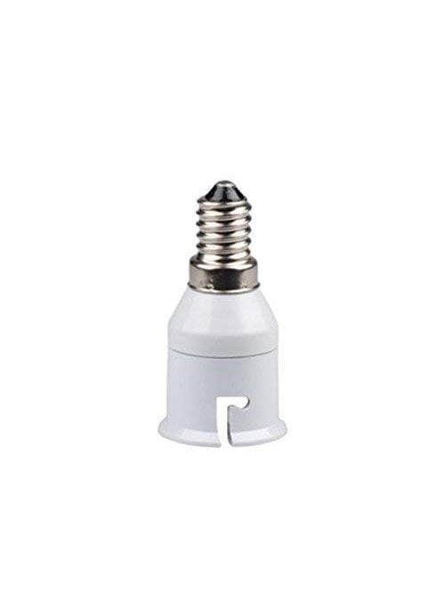 Homenique Homenique E14 to B22 Screw Base Socket Lamp Holder Light Bulb Converter Adapter Random Colour 5 Pieces  - Image 3