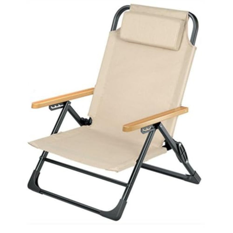 Beach Chairs Heavy Duty Balcony Foldable Outdoor Chairs Sun Lounge Recliner Chair Low Picnic Rocking Chair Camping Accessories Garden Furniture - Image 1