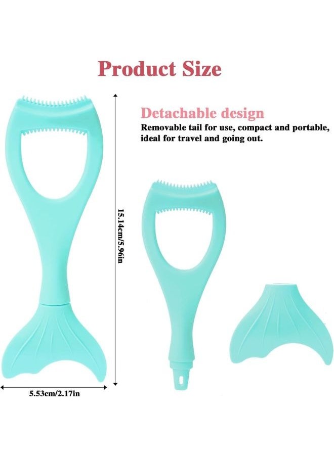 3 in 1 Mascara Shield Applicator Guard Silicone Eyelash Separator Tool Reusable Mermaid Mascara Applicator Eyeliner Template Eyelash Comb Eyeshadow Auxiliary Tool Lash Makeup Helper Detachable - pzsku/ZD7E111648A6A43C251C4Z/45/_/1712147418/44a04c09-d5eb-4106-97f9-dc002c5349ef