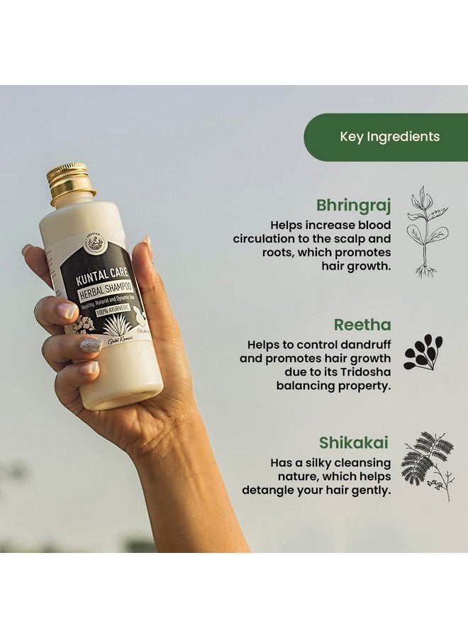 Amrutam Kuntal Care Hair Spa & Shampoo Combo | 2-In-1 Hair Care Bundle | Complete Hair Care Solution With Eucalyptus Oil, Triphala, Balchhad And Bhringraj | Promotes Hair Growth - Image 4