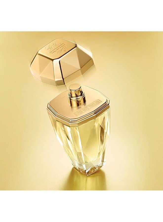 Rabanne Lady Million Eau My Gold EDT 80ml Tester - Image 3