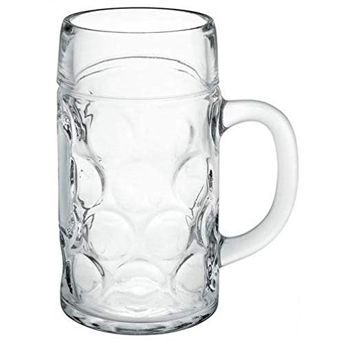 miRim Big Beer Mug (1200 ml) for Your Home Bar, Juice, Jumbo Size (Transparent) - 1 Piece - Image 4