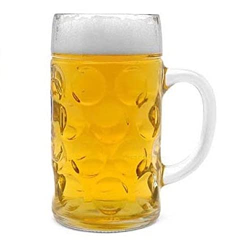 miRim Big Beer Mug (1200 ml) for Your Home Bar, Juice, Jumbo Size (Transparent) - 1 Piece - Image 3