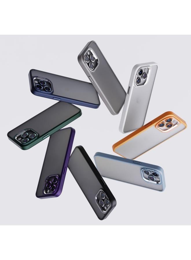 Zaboon Case For iPhone 13 Pro Max Invisible Lens Holder PC + TPU Frosted Phone Case - Image 2