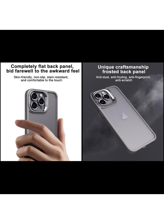 Zaboon Case For iPhone 13 Pro Max Invisible Lens Holder PC + TPU Frosted Phone Case - Image 5