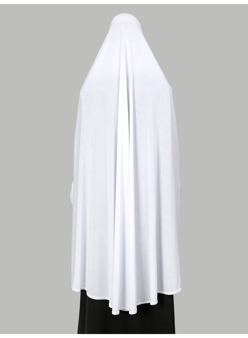 المرأة الفورية المسلمة Abayas مع الأكمام حجاب الغطاء الكامل الخمار الصلاة الحجاب قبعة Jumpsuit بدلة كسول طويلة - Image 3