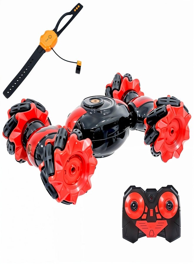 Todfod 360° RC Stunt Car for Kids with Gesture Control | 2.4GHz Remote Control Car with Wrist Sensor | 4WD Double Flip Rotating Drift Off Road Toy Car for Boys Girls Gift - Image 4