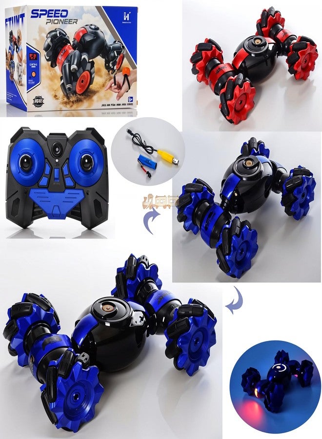 Todfod 360° RC Stunt Car for Kids with Gesture Control | 2.4GHz Remote Control Car with Wrist Sensor | 4WD Double Flip Rotating Drift Off Road Toy Car for Boys Girls Gift - Image 3
