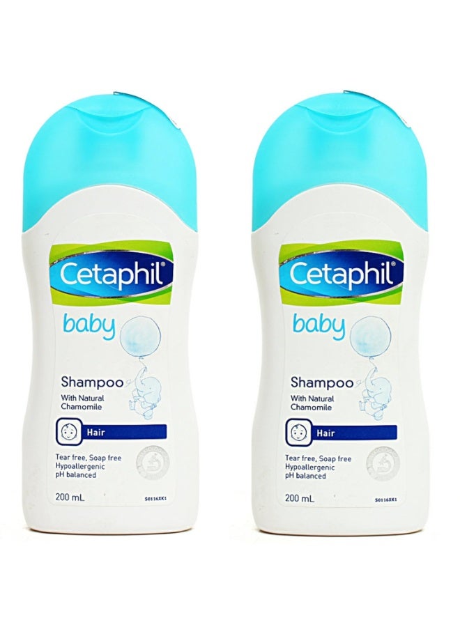 Cetaphil Baby Shampoo 200 ml (Pack Of 2) - Image 1