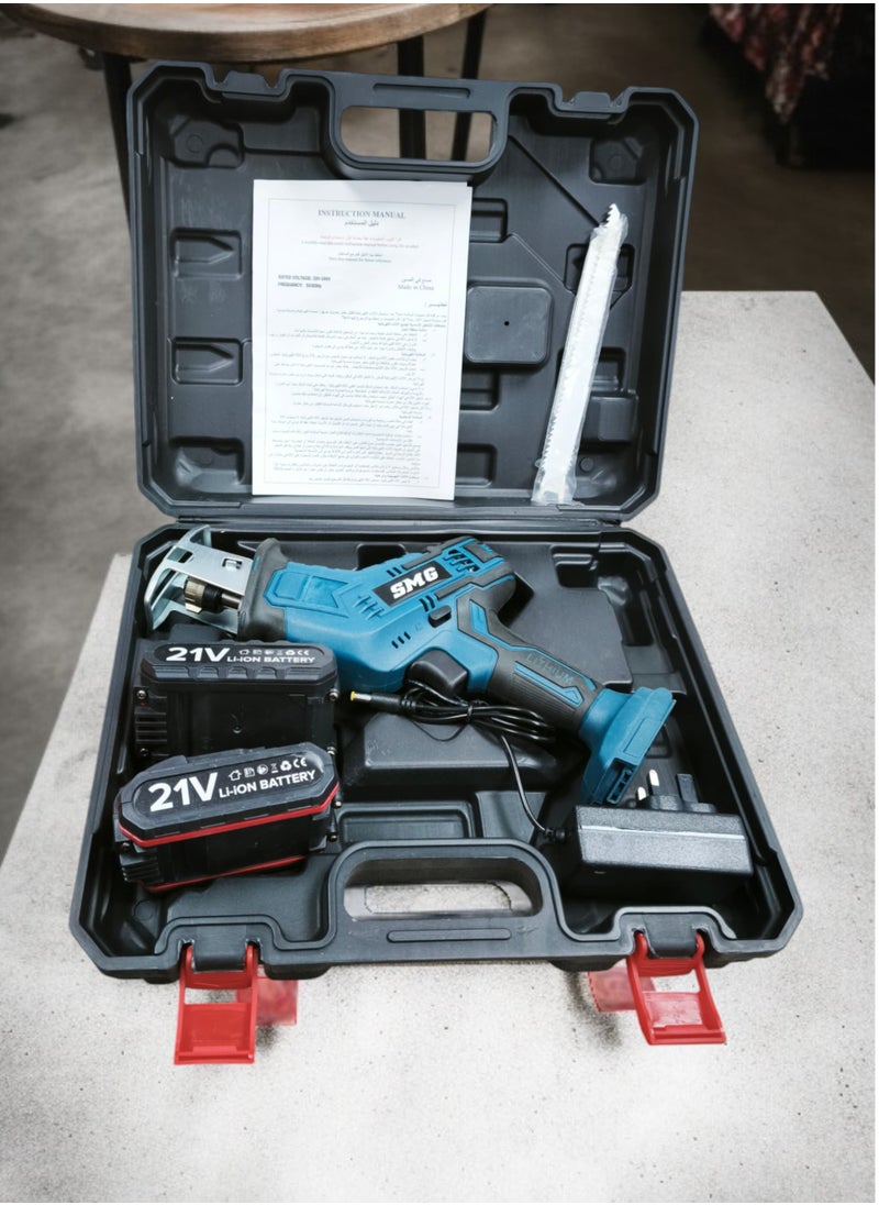 SMG - SMG 21V Cordless Reciprocating Saw – High-Performance Battery-Powered Saw - Image 1