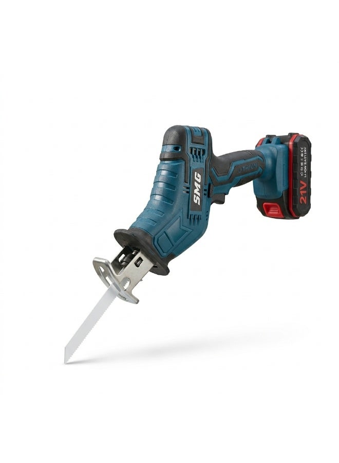 SMG 21V Cordless Reciprocating Saw – High-Performance Battery-Powered Saw - Image 2