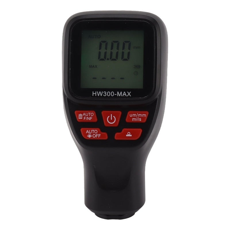 Paint Thickness Meter Black High Accuracy - Easy To Use Coating Thickness Gauge For Used Car Buyers, Home & Automotive Measurement - Image 2