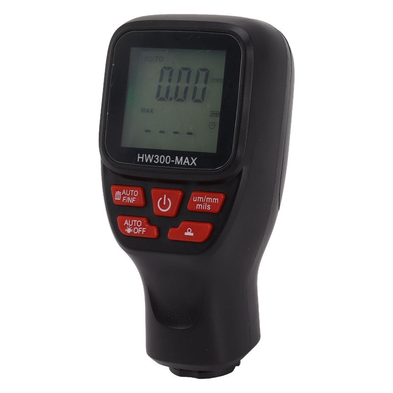 Paint Thickness Meter Black High Accuracy - Easy To Use Coating Thickness Gauge For Used Car Buyers, Home & Automotive Measurement - Image 3