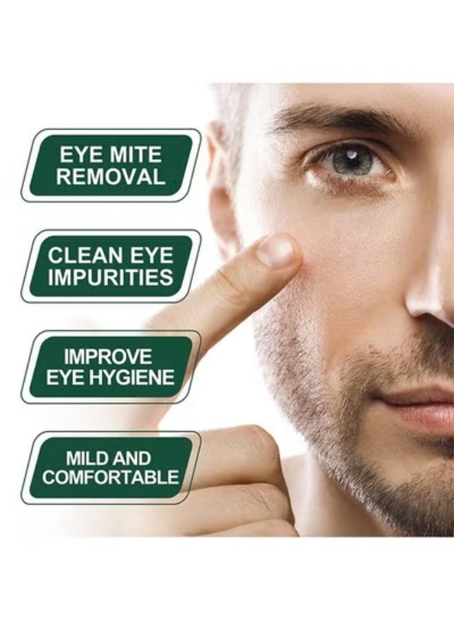 ximonth Eyelid Cleansing Wipes for Itchy and Dry Eyes , Individually Wrapped,Gentle Cleansing , Safe for Sensitive Eyes - Image 3