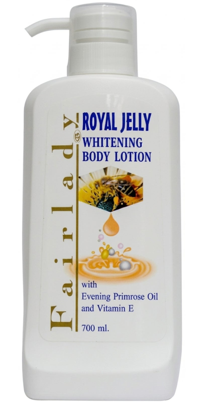 Royal Jelly Whitening Body Lotion with Evening Primrose Oil and Vitamin E 700ML