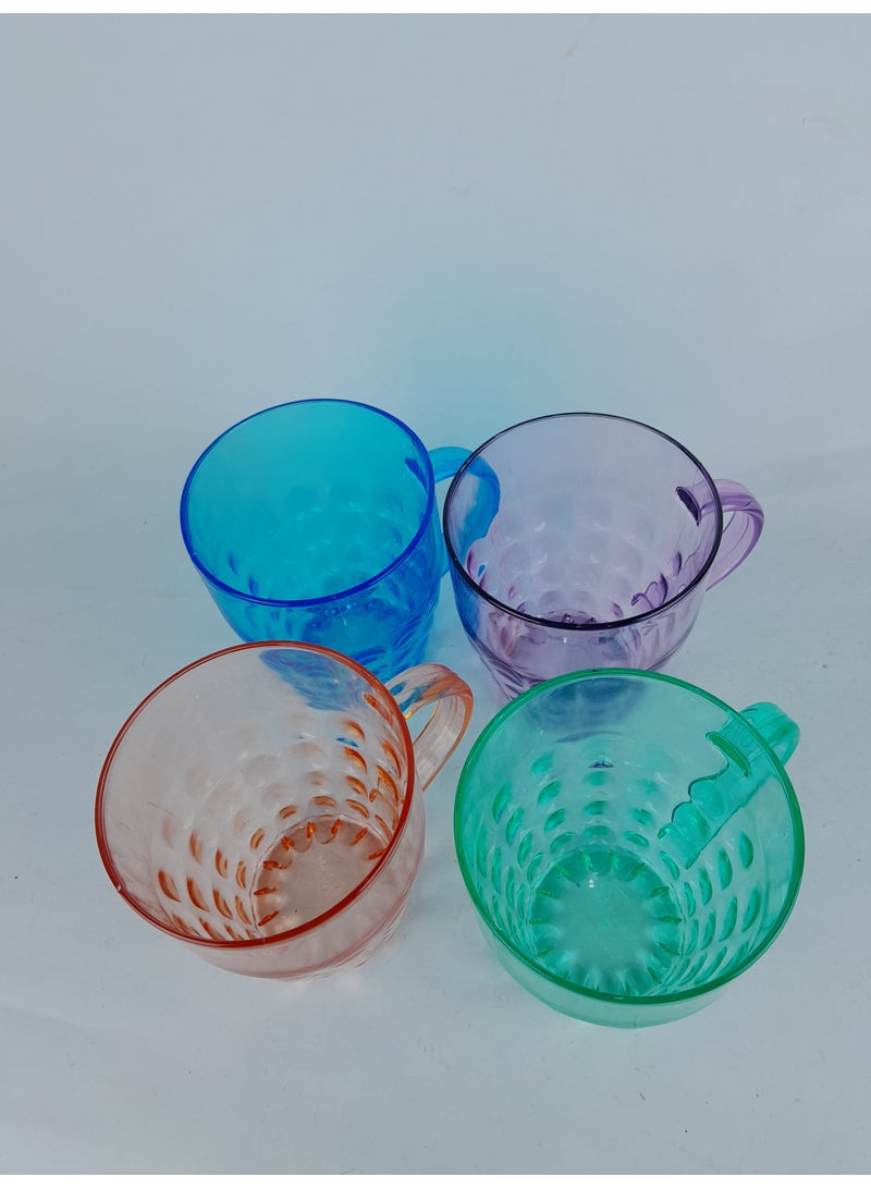 2 كوب اكريلك -خامة عالية الجودة -ضد الكسر - Image 3