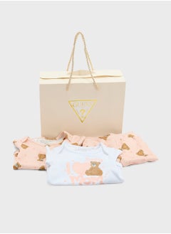 GUESS Kids 3 Pack Body Suits & Pants Set  - Image 5