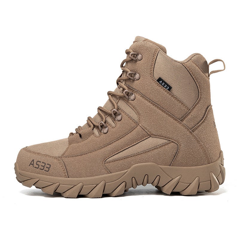 Outdoor Sports Training Combat Boots Comfortable Breathable Tactical Mountaineering Boots For Men And Women - Image 1